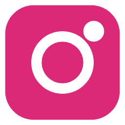 Instagram icon pink