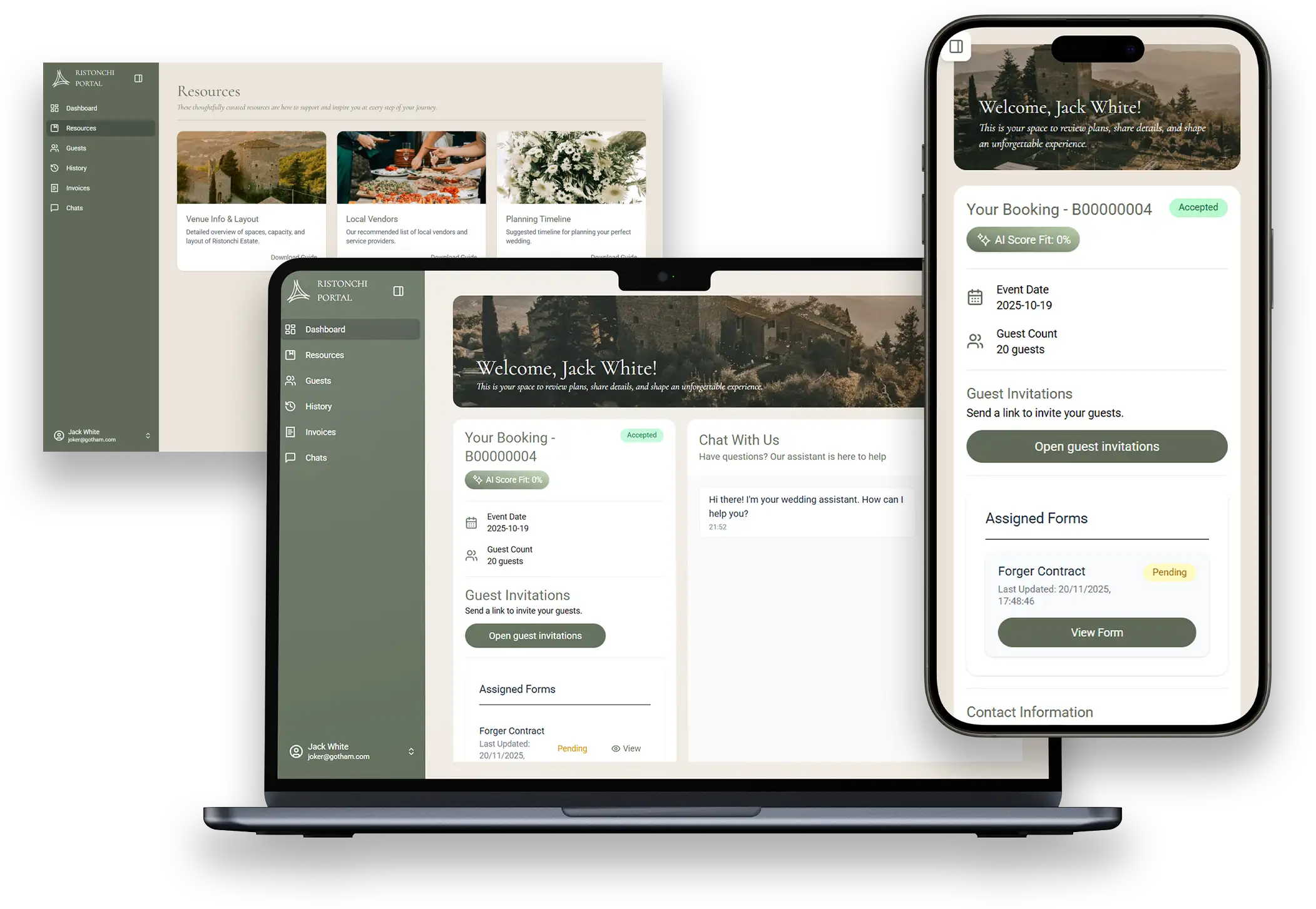 Client Dashboard