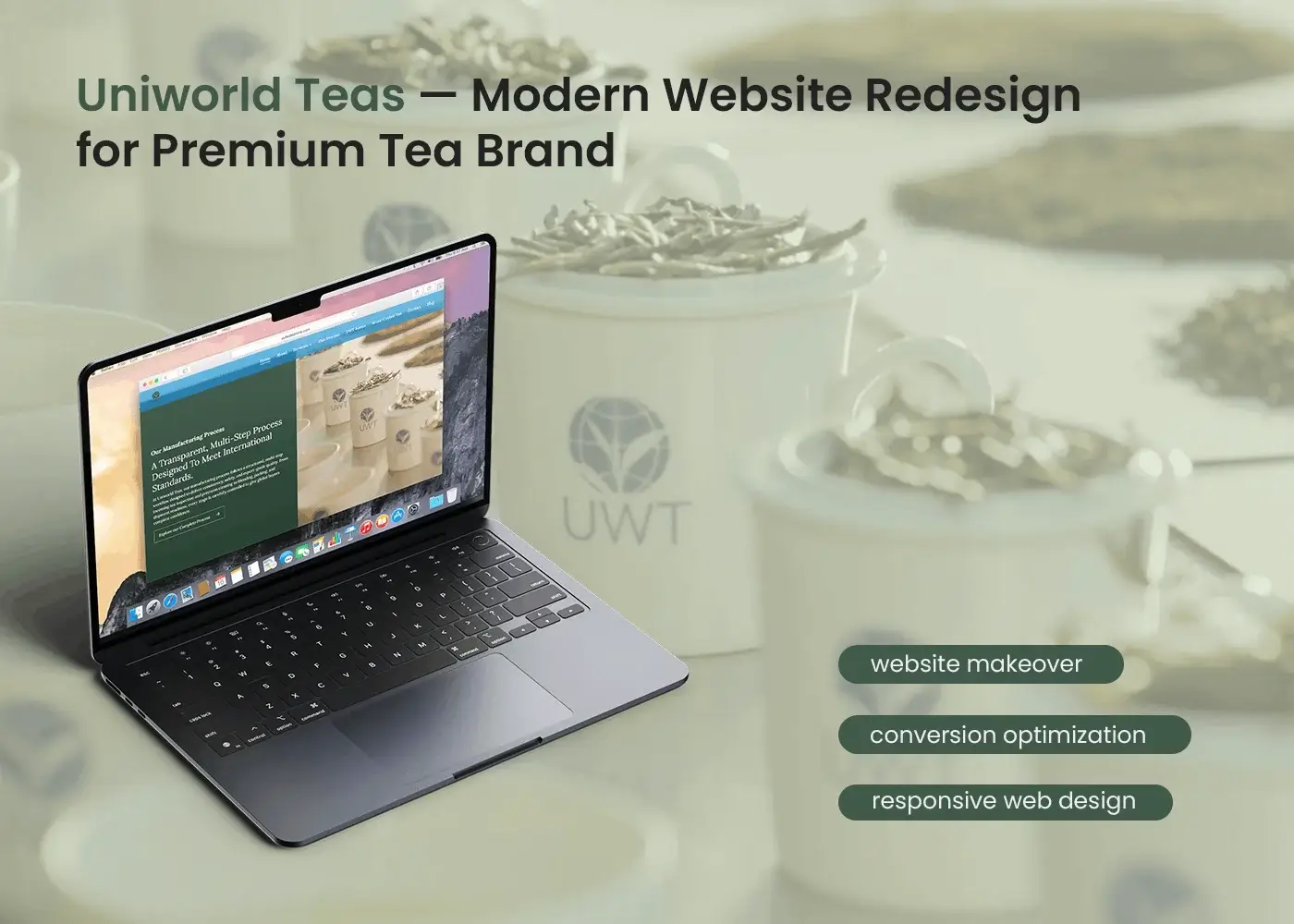 Uniworld Teas - Premium Tea Brand Modernization